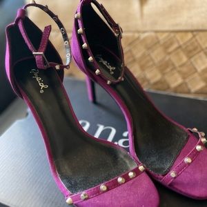 Pleasure ankle strap heels Brand New never worn